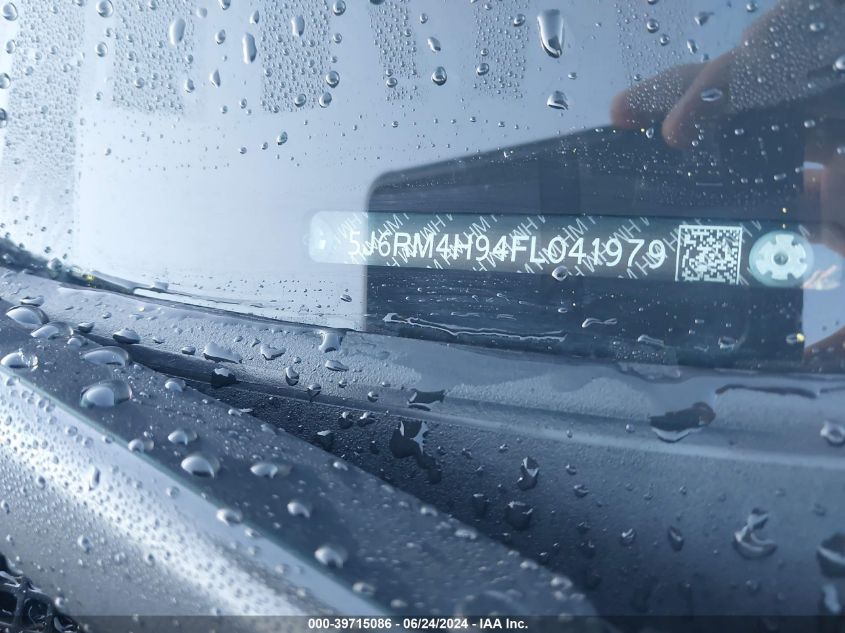 2015 Honda Cr-V Touring VIN: 5J6RM4H94FL041979 Lot: 39715086