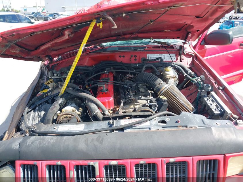 1998 Jeep Cherokee Classic/Sport VIN: 1J4FJ68S2WL235355 Lot: 39715099