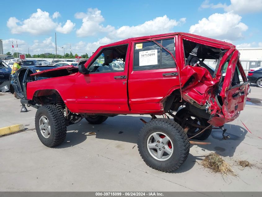 1998 Jeep Cherokee Classic/Sport VIN: 1J4FJ68S2WL235355 Lot: 39715099