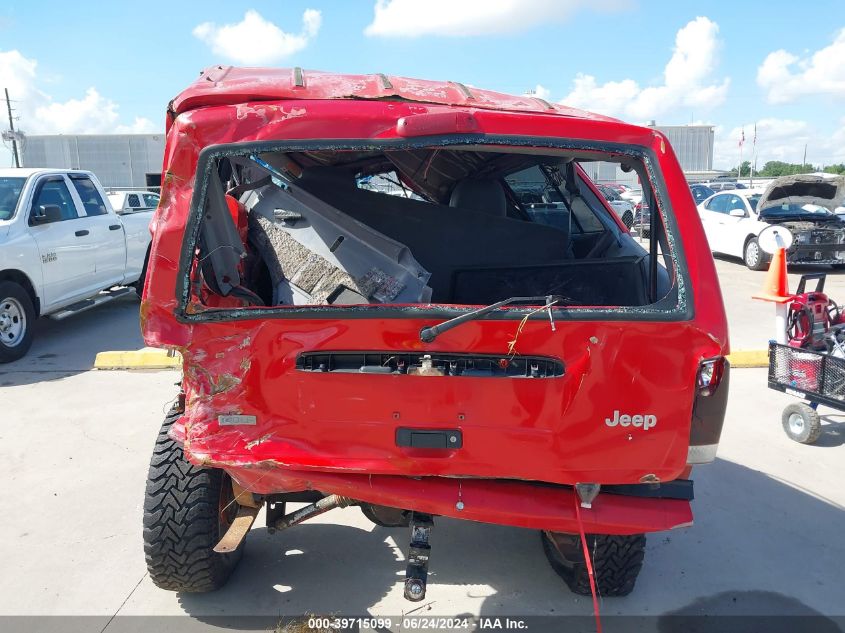 1998 Jeep Cherokee Classic/Sport VIN: 1J4FJ68S2WL235355 Lot: 39715099