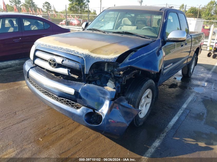 2003 Toyota Tundra Sr5 V8 VIN: 5TBRT34103S363105 Lot: 39715102