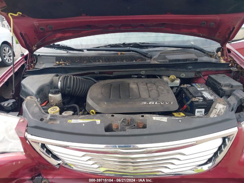 2012 Chrysler Town & Country Touring-L VIN: 2C4RC1CG7CR260032 Lot: 39715104