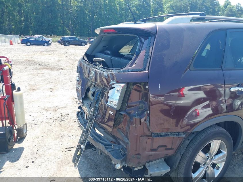 2012 Kia Sorento Ex VIN: 5XYKUDA65CG222278 Lot: 39715112