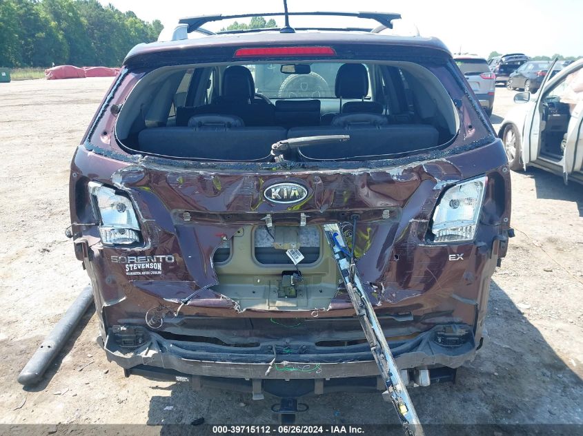 2012 Kia Sorento Ex VIN: 5XYKUDA65CG222278 Lot: 39715112