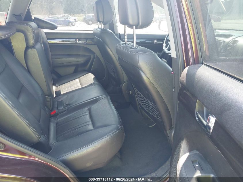 2012 Kia Sorento Ex VIN: 5XYKUDA65CG222278 Lot: 39715112