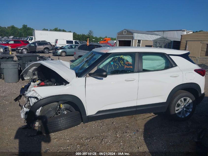 2021 Chevrolet Trailblazer Fwd Ls VIN: KL79MMS28MB121318 Lot: 39715125