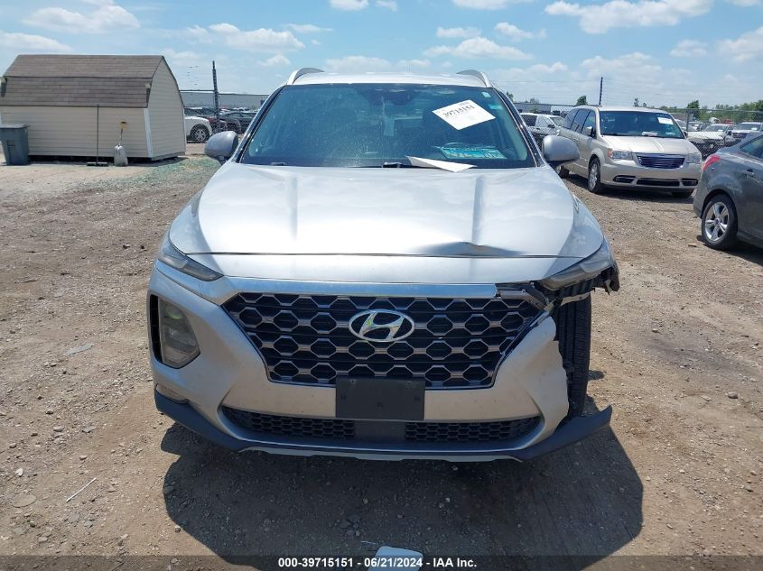 2020 Hyundai Santa Fe Sel VIN: 5NMS3CADXLH189313 Lot: 39715151