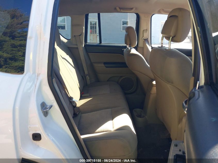 2011 Jeep Compass VIN: 1J4NF1FB8BD135154 Lot: 39715155