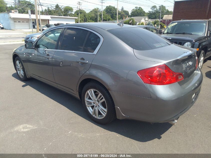 JN1DV6AR9BM653055 | 2011 INFINITI G25X