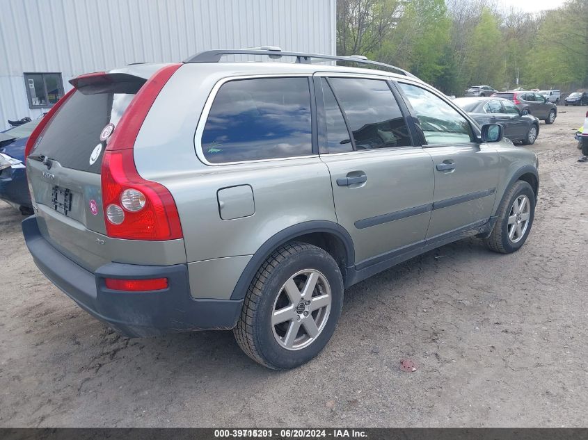 2006 Volvo Xc90 2.5T VIN: YV4CZ592661276249 Lot: 39715201