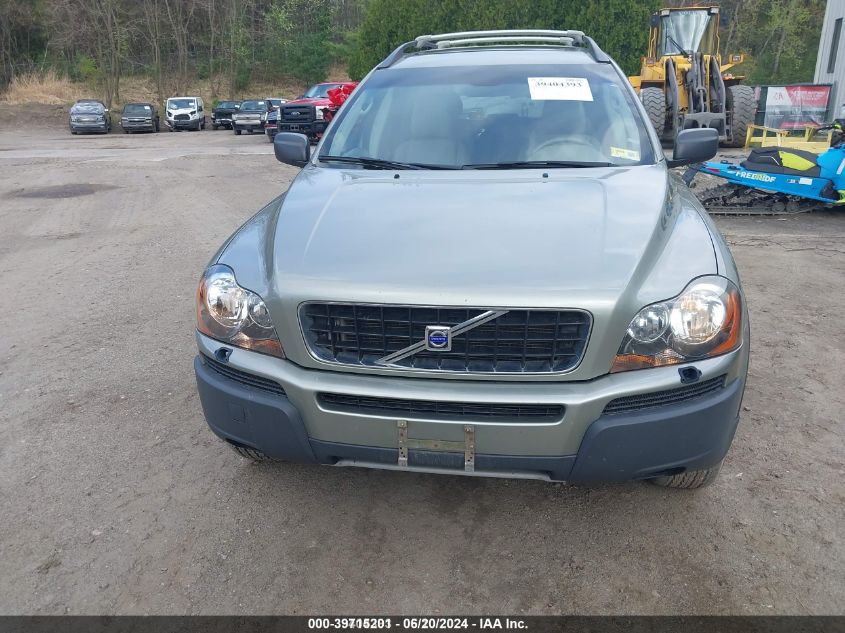 2006 Volvo Xc90 2.5T VIN: YV4CZ592661276249 Lot: 39715201