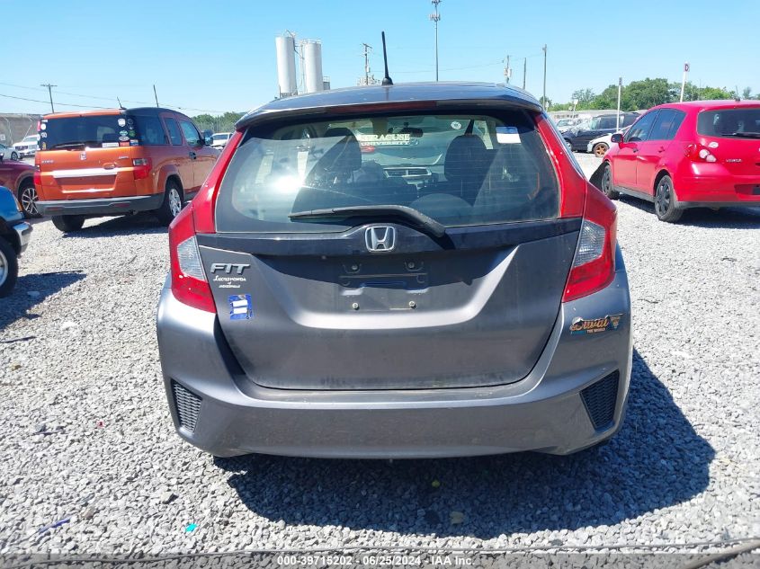 2016 Honda Fit Lx VIN: JHMGK5H57GS008647 Lot: 39715202