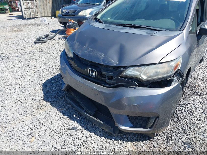 2016 Honda Fit Lx VIN: JHMGK5H57GS008647 Lot: 39715202