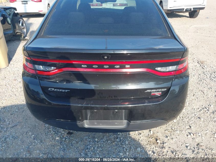 2014 Dodge Dart Aero VIN: 1C3CDFDH1ED907574 Lot: 39715204