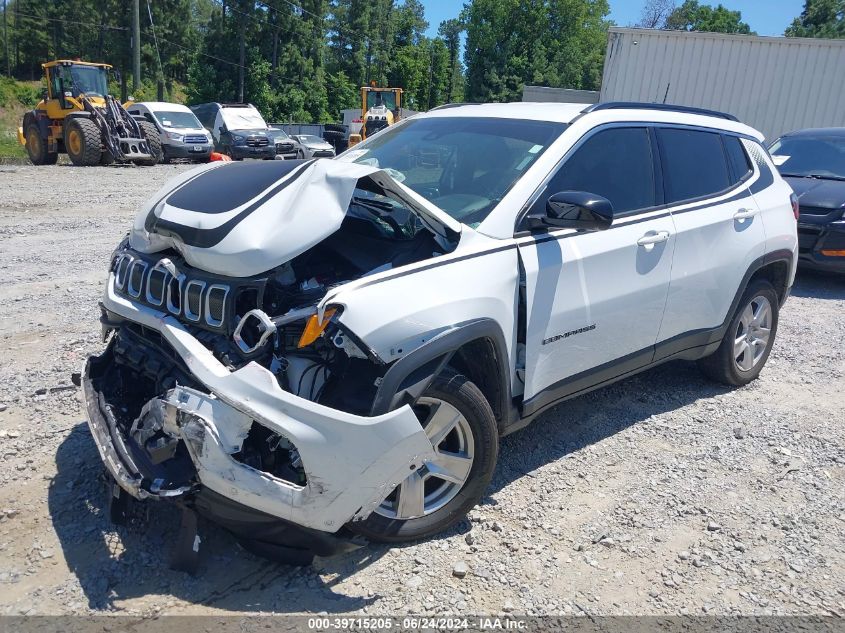 2022 JEEP COMPASS LATITUDE 4X4 - 3C4NJDBB5NT143853