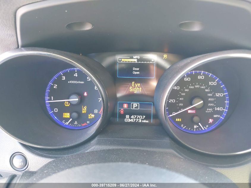 2019 Subaru Outback 2.5I Limited VIN: 4S4BSAJC2K3394759 Lot: 39715209