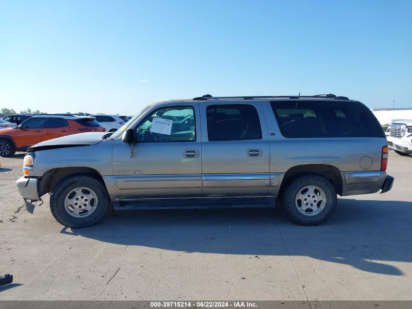 2001 GMC Yukon Xl 1500 Slt VIN: 3GKEC16T51G203696 Lot: 39715214