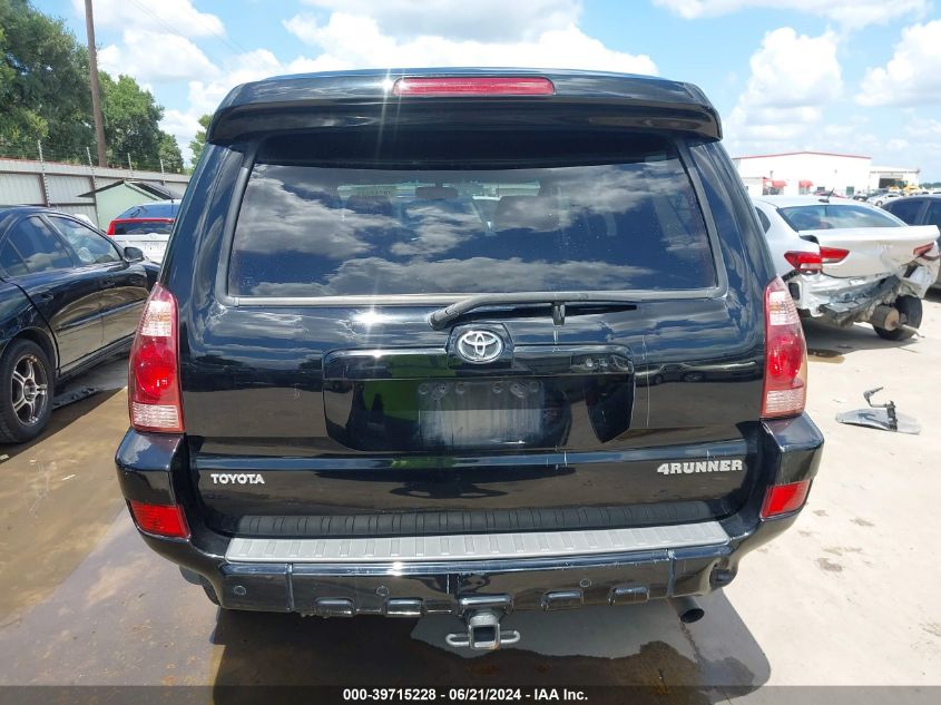 2005 Toyota 4Runner Limited V6 VIN: JTEZU17R558031352 Lot: 39715228