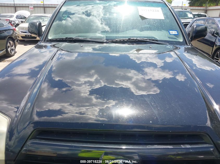 2005 Toyota 4Runner Limited V6 VIN: JTEZU17R558031352 Lot: 39715228