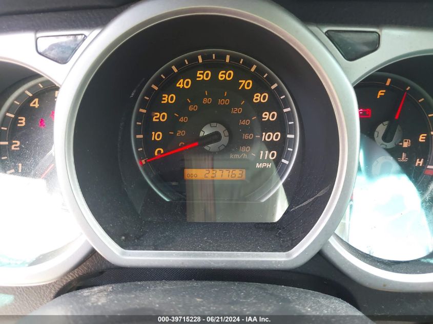 2005 Toyota 4Runner Limited V6 VIN: JTEZU17R558031352 Lot: 39715228