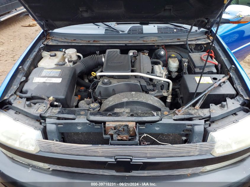 2003 Chevrolet Trailblazer Ltz VIN: 1GNDT13S232225192 Lot: 39715231