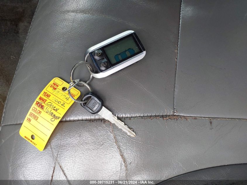 2003 Chevrolet Trailblazer Ltz VIN: 1GNDT13S232225192 Lot: 39715231