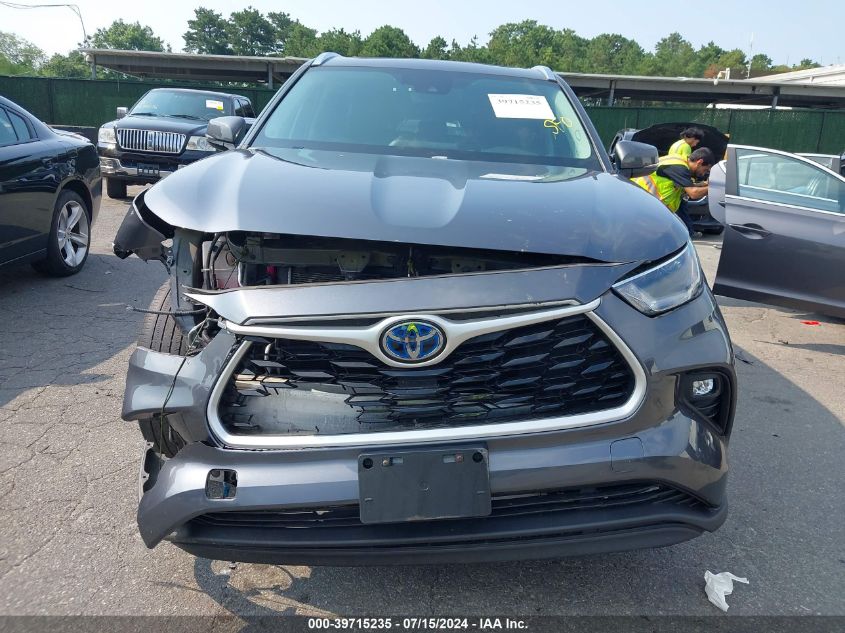 5TDHBRCH8MS021572 2021 Toyota Highlander Hybrid Xle