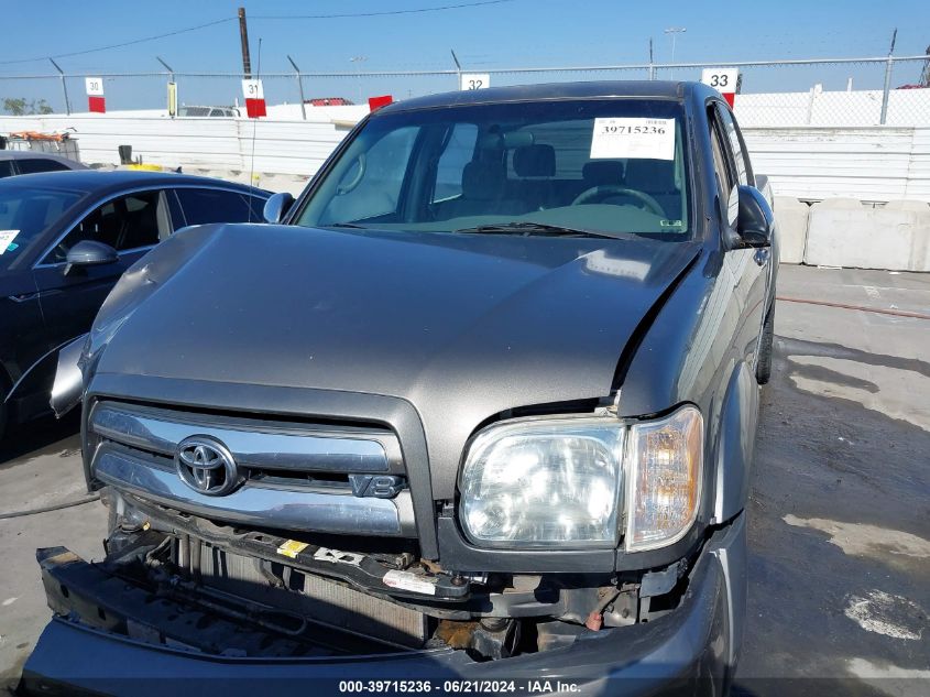 2006 Toyota Tundra Double Cab Sr5 VIN: 5TBET34106S539380 Lot: 39715236