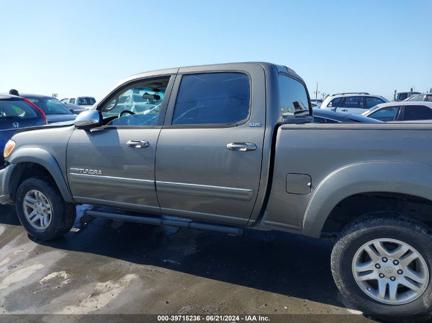 2006 Toyota Tundra Double Cab Sr5 VIN: 5TBET34106S539380 Lot: 39715236