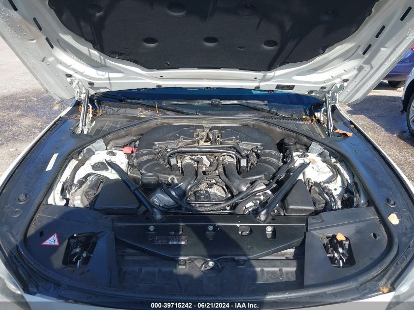 2013 BMW 750Li VIN: WBAYE8C51DD133405 Lot: 39715242