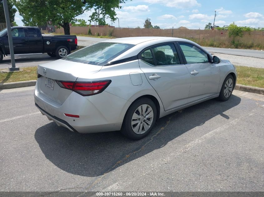 2021 Nissan Sentra S Xtronic Cvt VIN: 3N1AB8BV2MY271100 Lot: 39715260