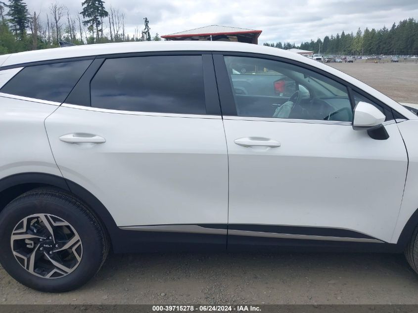 2024 Kia Sportage Lx VIN: KNDPUCDF0R7245260 Lot: 39715278