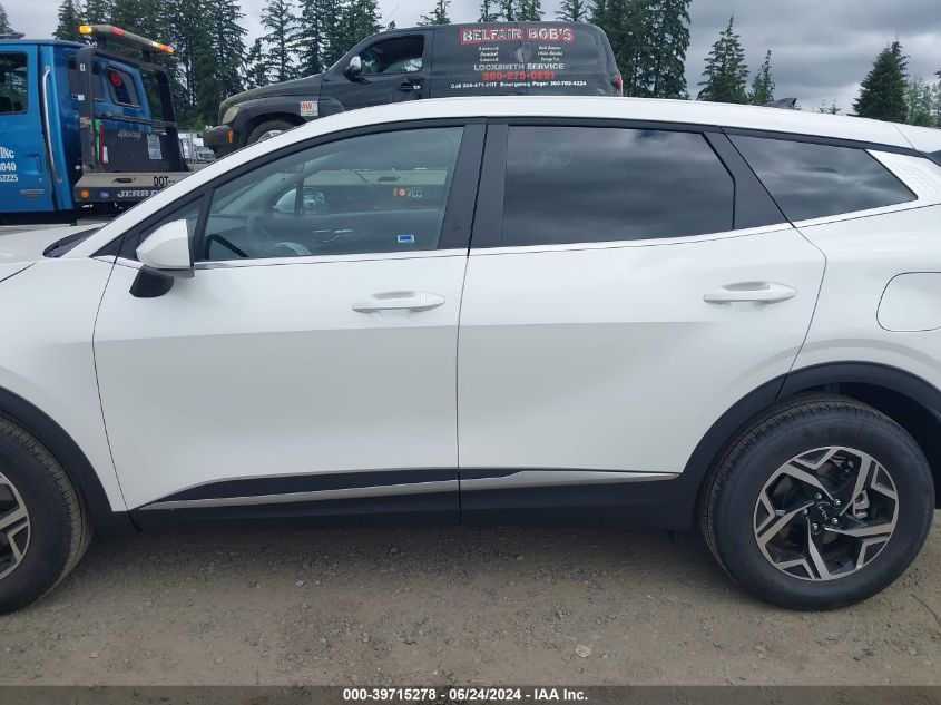 2024 Kia Sportage Lx VIN: KNDPUCDF0R7245260 Lot: 39715278