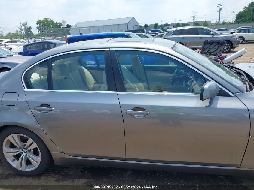 2010 BMW 528I VIN: WBANU5C50AC126919 Lot: 39715282