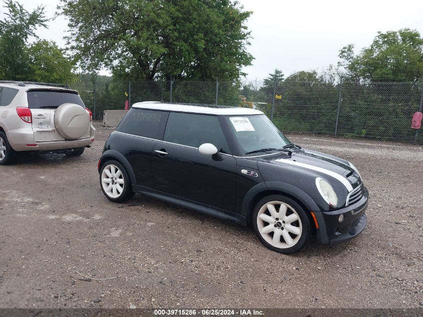 2003 Mini Cooper S VIN: WMWRE33453TD72705 Lot: 39715286