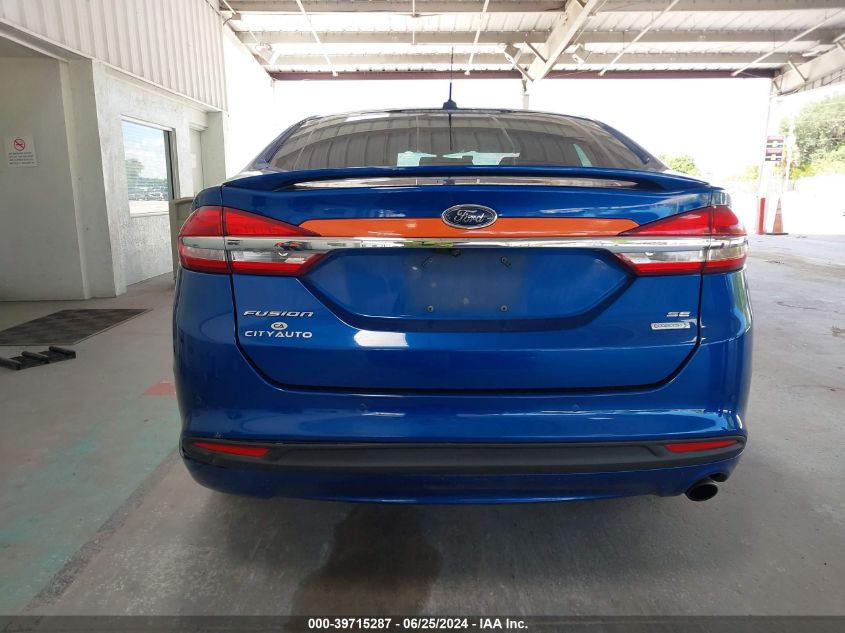 2018 FORD FUSION SE - 3FA6P0HD5JR283497