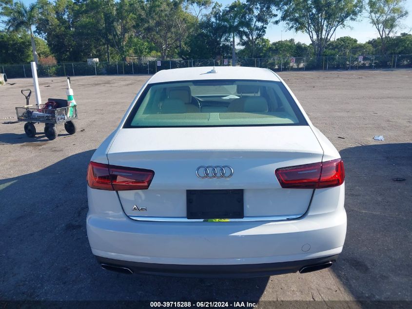 2016 Audi A6 Premium VIN: WAUCFAFC2GN078809 Lot: 39715288