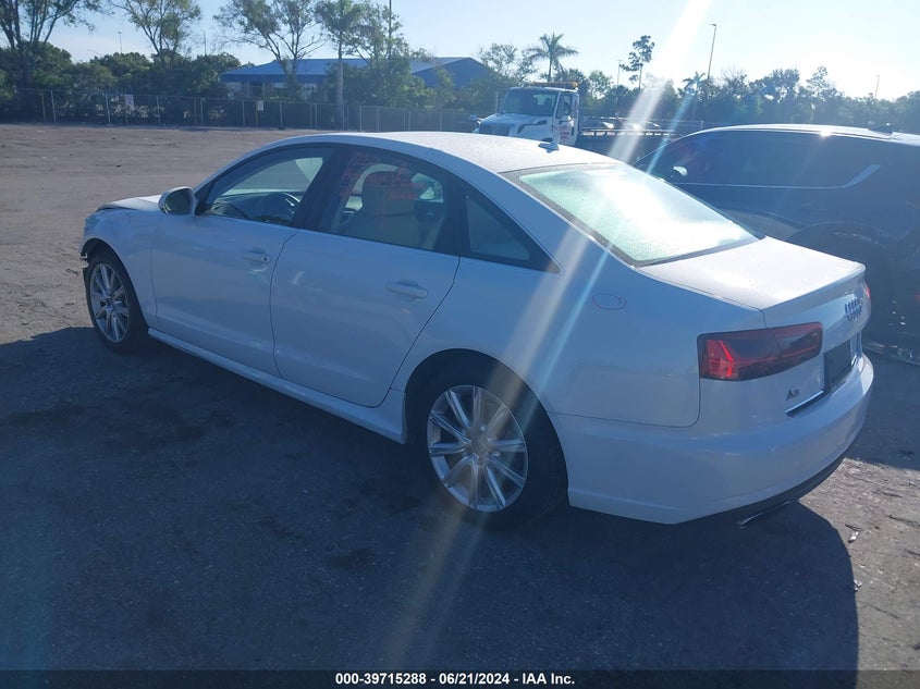 2016 Audi A6 Premium VIN: WAUCFAFC2GN078809 Lot: 39715288