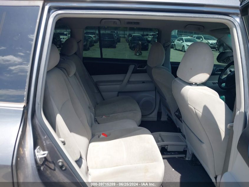 2011 Toyota Highlander Se VIN: 5TDZA3EH5BS015159 Lot: 39715289