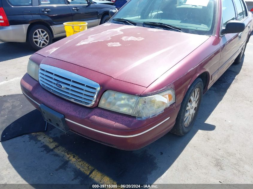 2004 Ford Crown Victoria Lx VIN: 2FAFP74W04X115837 Lot: 39715305