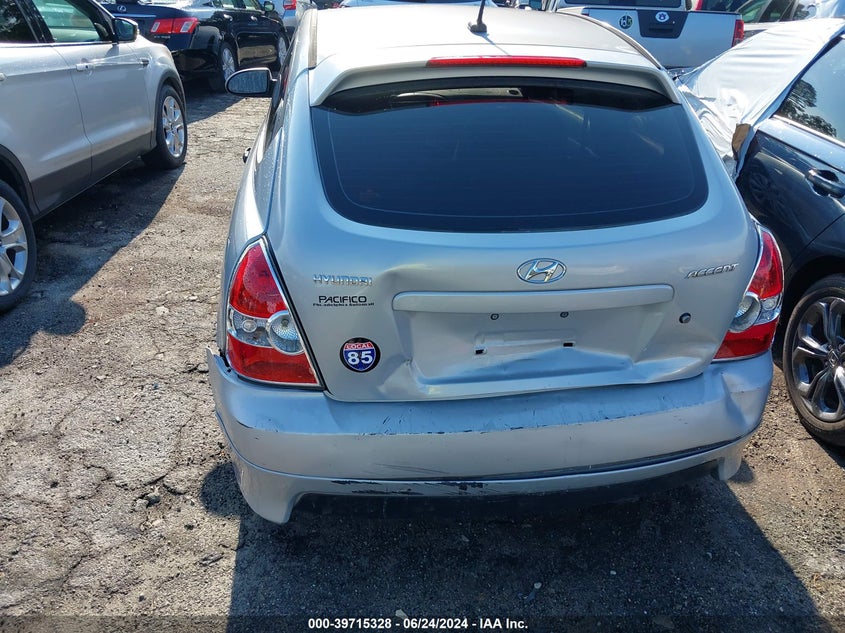 2008 Hyundai Accent Gs VIN: KMHCM36C58U084563 Lot: 39715328