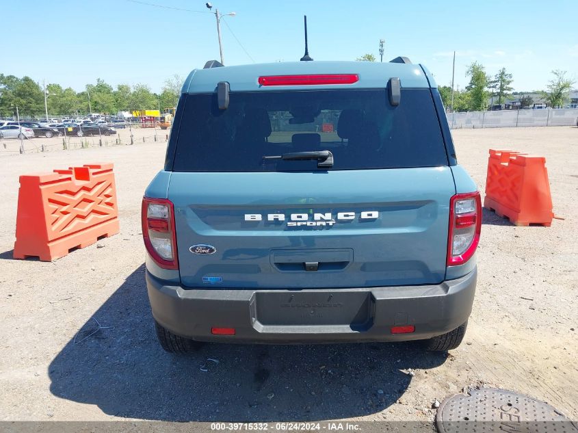 2023 Ford Bronco Sport Big Bend VIN: 3FMCR9B69PRE34156 Lot: 39715332