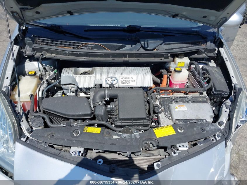 2010 Toyota Prius Ii VIN: JTDKN3DU3A0025534 Lot: 39715334