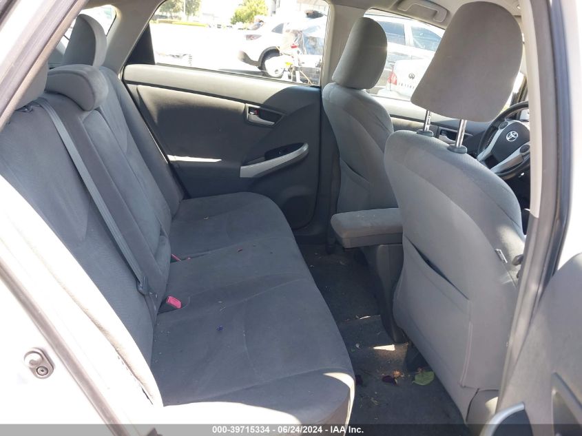 2010 Toyota Prius Ii VIN: JTDKN3DU3A0025534 Lot: 39715334