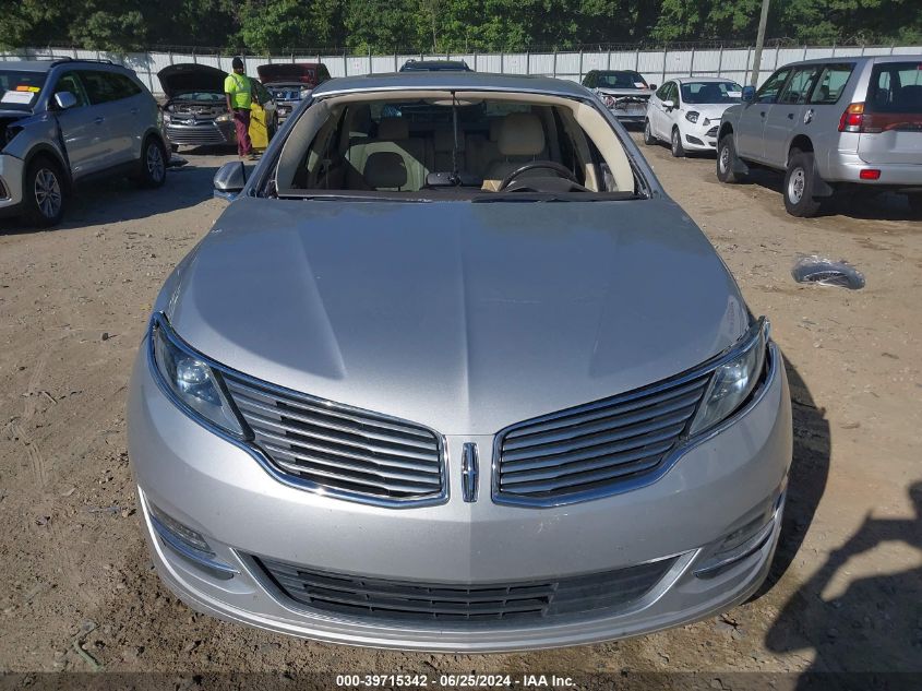 2015 Lincoln Mkz Hybrid VIN: 3LN6L2LU7FR626578 Lot: 39715342