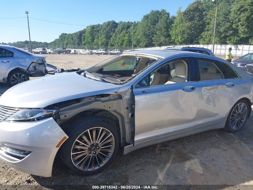 2015 Lincoln Mkz Hybrid VIN: 3LN6L2LU7FR626578 Lot: 39715342