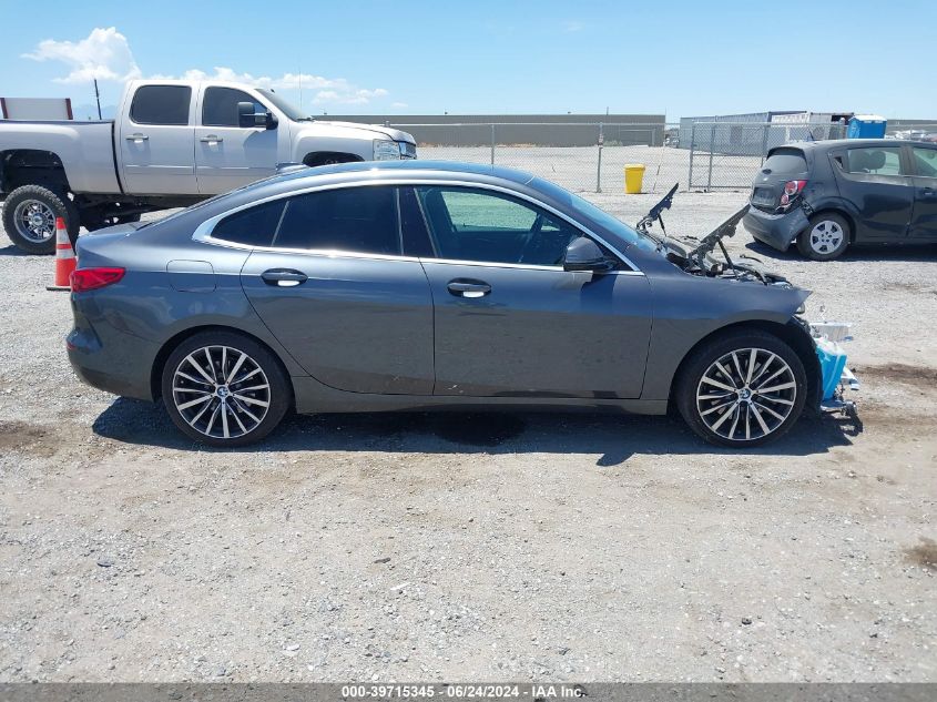 2020 BMW 228I Gran Coupe xDrive VIN: WBA73AK09L7G00410 Lot: 39715345