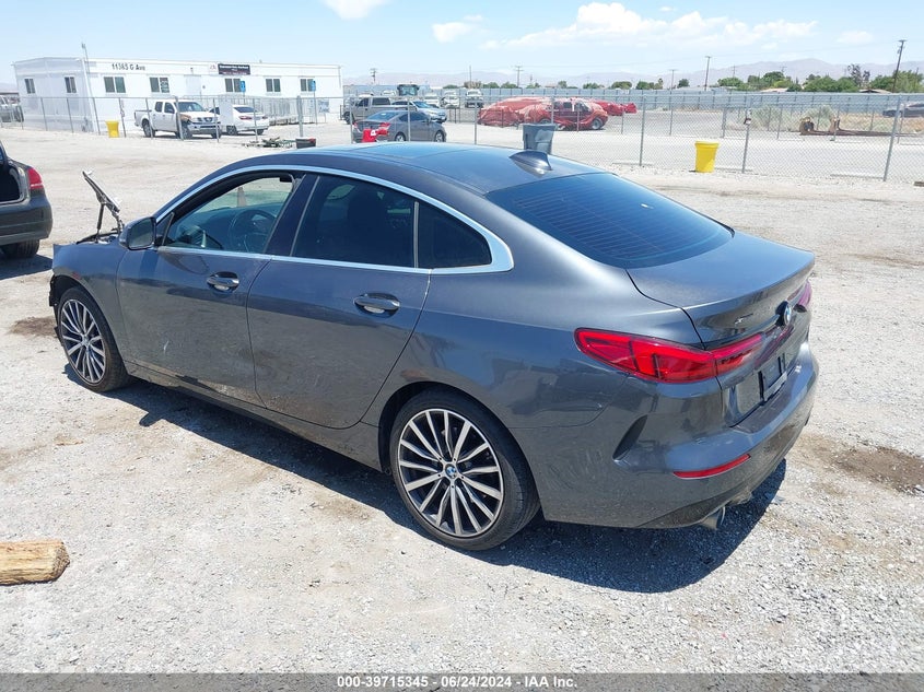 2020 BMW 228I Gran Coupe xDrive VIN: WBA73AK09L7G00410 Lot: 39715345