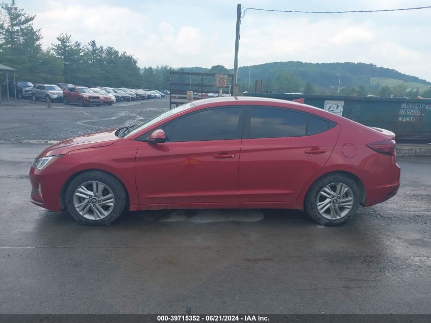 2019 Hyundai Elantra Sel VIN: 5NPD84LF7KH403321 Lot: 39715352