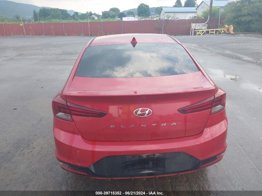 2019 Hyundai Elantra Sel VIN: 5NPD84LF7KH403321 Lot: 39715352
